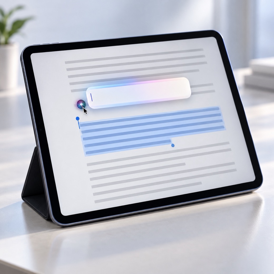 iPadOS 27.2 傳讓 Siri 更好叫出，差別就在觸控板
